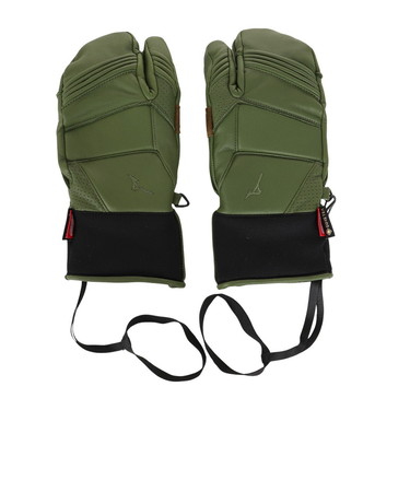 ミズノ（MIZUNO）スキーグローブ LEATHER 3FIN GLOVES Z2JYB50238