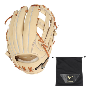 ミズノ（MIZUNO）硬式用グラブ 内野手用 野球グローブ 一般 グローバルエリート Hselection SIGNA AXI 1AJGH31423 8049
