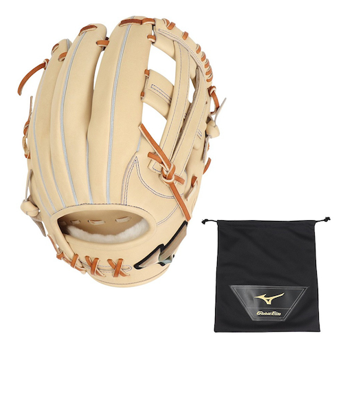 ミズノ（MIZUNO）硬式用グラブ 内野手用 野球グローブ 一般 グローバルエリート Hselection SIGNA AXI 1AJGH31423 8049