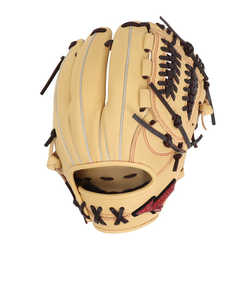 ミズノ（MIZUNO）軟式 グラブ 内野手 野球グローブ 一般 ウィルドライブ レッド AXI 1AJGR14213 8066