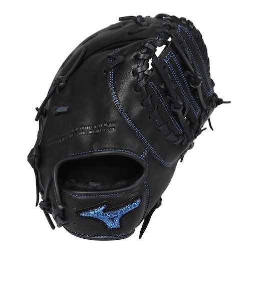 ミズノ（MIZUNO）少年軟式用グラブ 一塁手用 野球グローブ ジュニア ウィルドライブ ブルー TK型 1AJFY31600 09