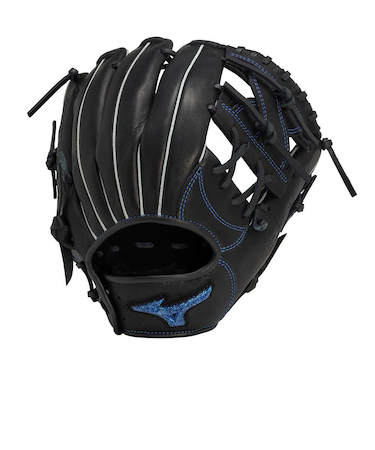 ミズノ（MIZUNO）少年軟式 グラブ オールラウンド用 野球グローブ ジュニア ウィルドライブ ブルー 1AJGY31630 09