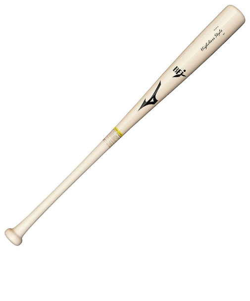 ミズノ（MIZUNO）硬式用木製バット 野球 一般 ハイクラススタイル メイプル 84cm/平均870g ダイナ加工 1CJWH23484 HC7