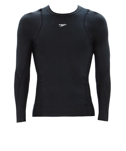 スピード（SPEEDO）水着 コンフォートラップロングスリーブ SF72401 K 長袖 黒 フィットネス