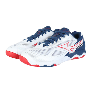 ミズノ（MIZUNO）卓球シューズ ウエーブメダル7 WIDE 81GA241501