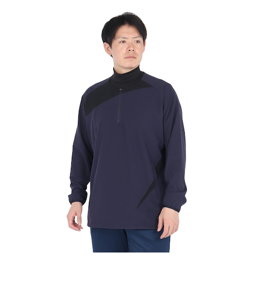 ミズノ（MIZUNO）野球ウェア KM ニットジャケット ハーフジップ