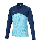ミズノ（MIZUNO）サッカーウェア ジュニア ストレッチフリースシャツ ハーフジップ P2MCB51611 JR