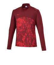 ミズノ（MIZUNO）サッカーウェア ジュニア ストレッチフリースシャツ ハーフジップ P2MCB51666 JR