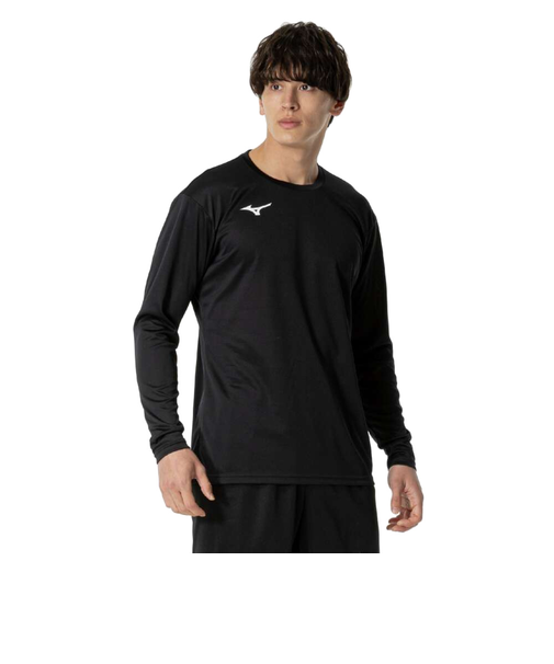 ミズノ（MIZUNO）バレーボールウェア 長袖 Basicプラクティスシャツ V2MAB53209