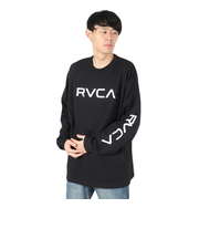 ルーカ（RVCA）BIG RVCA ロングスリーブTシャツ BE042059 BLK