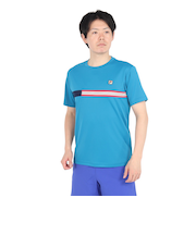フィラ（FILA）テニスウェア 胸切替ライン バックホールメッシュ ゲームシャツ VM5702-12A