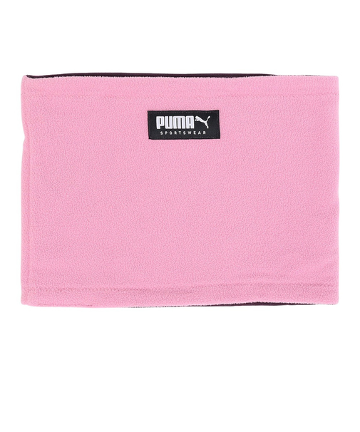 プーマ（PUMA）ユニセックス リバーシブル フリース ネックウォーマー ピンク×パープル フリーサイズ 05408812