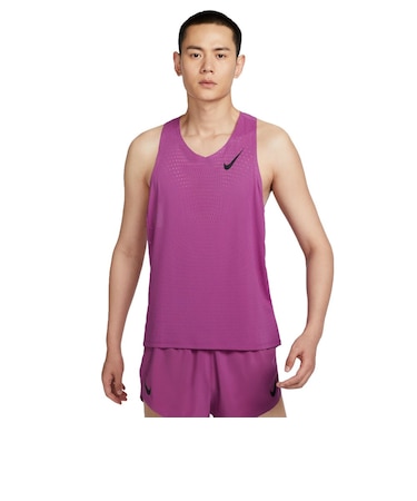 ナイキ（NIKE）エアロスイフト ドライフィット ランニングシングレット FN4232-518