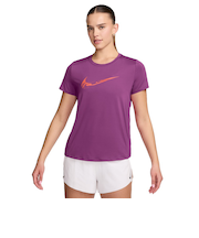 ナイキ（NIKE）ワン スウッシュ ドライフィット 半袖 グラフィック ランニングトップ FV6374-518