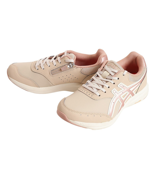 アシックス（ASICS）スニーカー ウォーキングシューズ GEL-FUNWALKER W053 ゲル ファンウォーカー ベージュ 1292A053.250 フ…