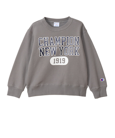 チャンピオン（CHAMPION）キッズ クルーネック 長袖 スウェットシャツ CK-A007 050