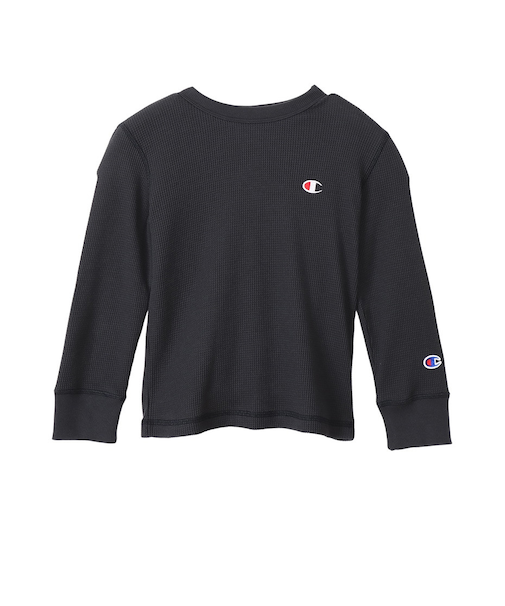 チャンピオン（CHAMPION）キッズ 長袖 Tシャツ CK-Y405 090