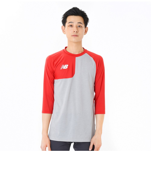 ニューバランス(new balance)野球 アンダーシャツ BPベースボール アシンメトリー トップ 右投げ用 MT41714RTRE