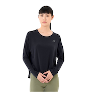 ニューバランス（new balance）パフォーマンス 長袖 Tシャツ WT43102BK