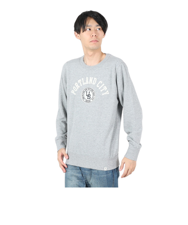 エルケクス(ELKEX)スウェットクルーネック ARCH EMBLEM EKM4FA0003 MGRY