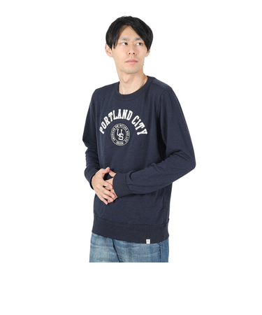 エルケクス（ELKEX）スウェットクルーネック ARCH EMBLEM EKM4FA0003 NVY