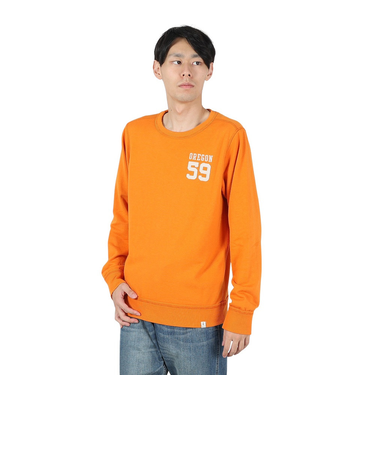 エルケクス(ELKEX)スウェットクルーネック NUMBER 59 EKM4FA0005 ORG