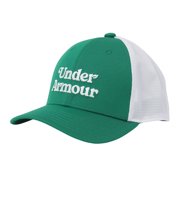 アンダーアーマー（UNDER ARMOUR）ボーイズ ブリッツィング トラッカーキャップ 1383452 309 ジュニア 子供 緑 52-24cm