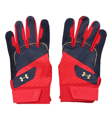 アンダーアーマー（UNDER ARMOUR）バッティング用グローブ 野球 ハーパー プロ バッティンググローブ 1385423 410