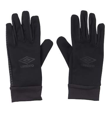 アンブロ（UMBRO）フィールドプレイヤーグローブ UUAYJD52 BKBK