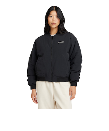 ニューバランス(new balance)Linear Heritage ウーブンパデッド ボンバー ジャケット WJ33507BK