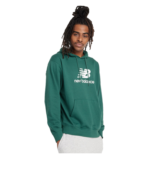 ニューバランス（new balance）Sport Essentials Stacked Logo スウェットフード パーカー MT41501NWG