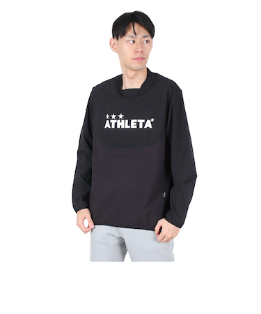 アスレタ(ATHLETA)サッカー フットサルウェア ウインドウォームシャツ 2411 BLK