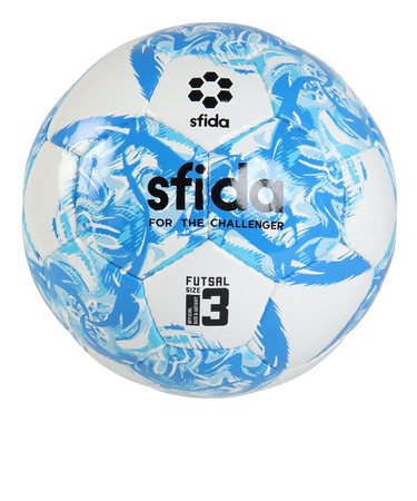 スフィーダ（SFIDA）ジュニア フットサルボール 検定球 INFINITO RIMBA 3号球 SB-23IR03 WHT/BLU