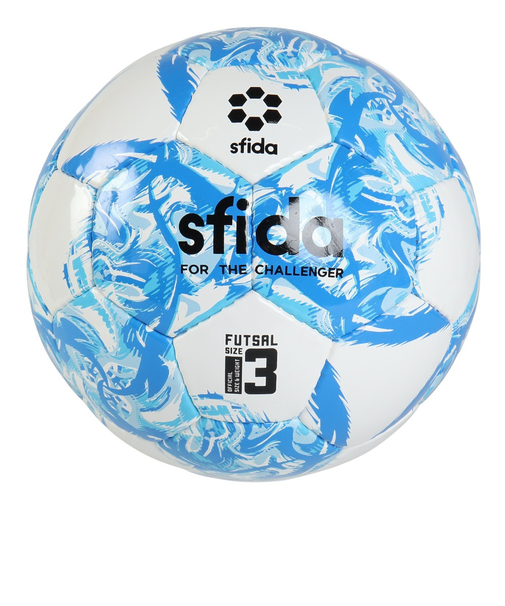 スフィーダ（SFIDA）ジュニア フットサルボール 検定球 INFINITO RIMBA 3号球 SB-23IR03 WHT/BLU