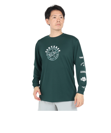 コンバース（CONVERSE）バスケットボールウェア プリントロングスリーブシャツ CB242361L-4700