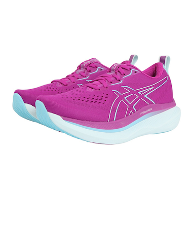 アシックス（ASICS）ランニングシューズ グライドライドマックス ピンク ブルー 1012B691.500 スニーカー ジョギング