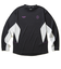デュアリグ（DUARIG）サッカーウェア DRY WARM ロングスリーブ プラシャツ 4F0013-SCWR-741HD BLK