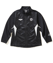 デュアリグ（DUARIG）サッカーウェア ジュニア ウインドクロス フルジップジャケット 4F0018-SCWR-742CD BLK