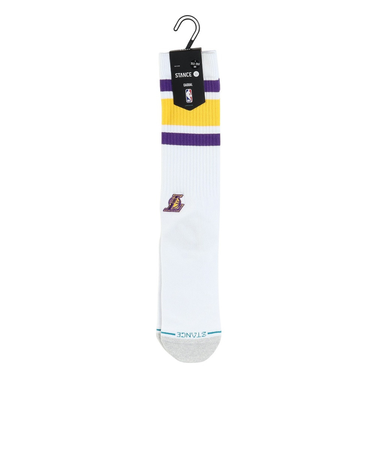 スタンス(STANCE)バスケットボール ソックス TUBE LAL A555C24TLA WHT