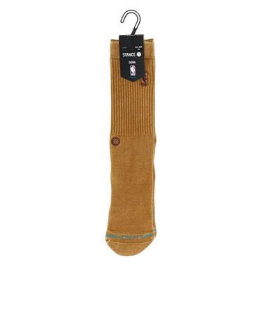 スタンス（STANCE）バスケットボール ソックス NBA LOGOMAN WASH A556C24NBA GLD