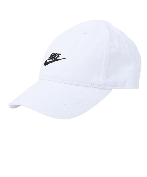 ナイキ(NIKE)帽子 ジュニア NAN FUTURA CURVE BRIM キャップ 白 8A2902-001 ランニング ジョギング スポーツ 運動