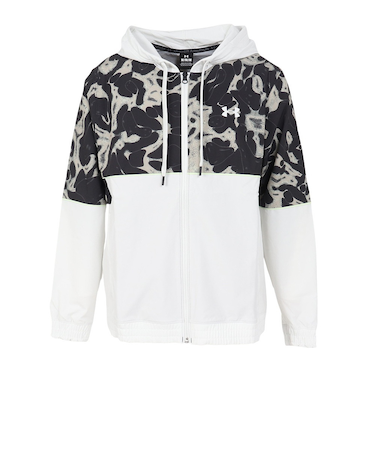 アンダーアーマー（UNDER ARMOUR）バスケットボールウェア ベースライン プリント ウーブン ジャケット 1387573 114