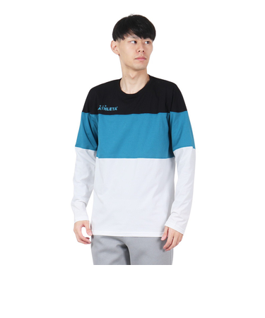 アスレタ（ATHLETA）サッカー フットサルウェア カラーブロックプラ 長袖Tシャツ 3388 FSA