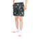 エゴザル（EGOZARU）バスケットボールウェア ひざ上丈 ナイトメアスプラッシュ ショートパンツ EZFW24UHP007C036