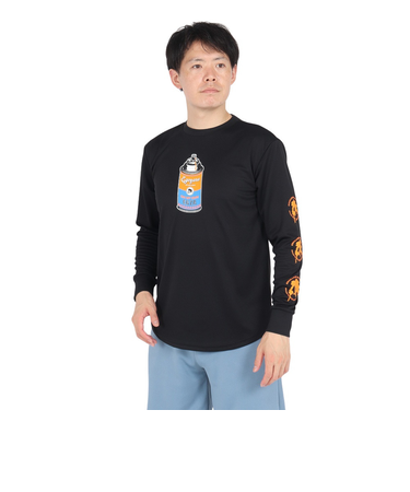 エゴザル（EGOZARU）バスケットボールウェア スプレーマーキング ロングスリーブTシャツ EZFW24ULS021C001