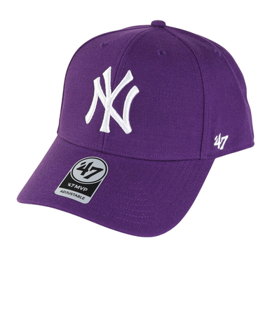 フォーティーセブン（47）帽子 キャップ ヤンキース 47 MVP Purple B-MVP17WBV-PPA パープル
