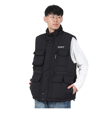 ベンデイビス（BEN DAVIS）フィッシングパファーベスト 24780017-BLK