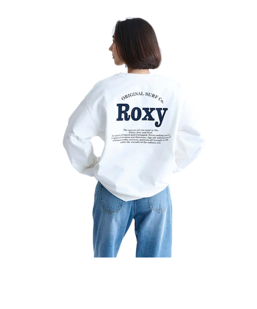 ロキシー（ROXY）速乾 UVカット プルオーバー KEEP IT REAL 24FWRPO244036WHT