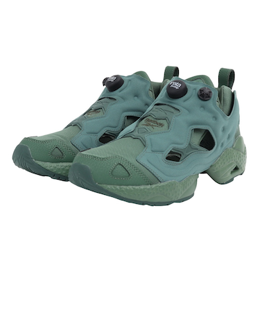 リーボック（REEBOK）スニーカー インスタポンプフューリー95 グリーン 100204316 スポーツシューズ タウン 街履き おしゃれ 旅行