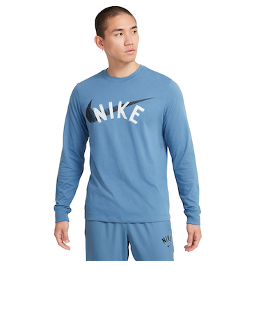 ナイキ（NIKE）ドライフット スウッシュ 長袖 フィットネスTシャツ HF6133-429